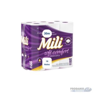 Papel Higiénico - Mili 30cm 18 Rolos